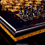 Шахматы в ларце с янтарными фигурами "Янтарный гамбит", фотография 4. Интернет-магазин ЛАВКА ПОДАРКОВ