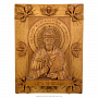Деревянная резная икона "Святой Николай" 30,5х23 см, фотография 1. Интернет-магазин ЛАВКА ПОДАРКОВ