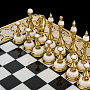 Шахматы из камня "Баталия". Златоуст 53х53 см, фотография 3. Интернет-магазин ЛАВКА ПОДАРКОВ