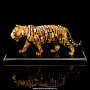 Скульптура из янтаря "Желтый тигр", фотография 3. Интернет-магазин ЛАВКА ПОДАРКОВ