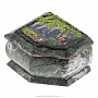 Шкатулка из натурального камня "Хозяйка Медной горы", фотография 4. Интернет-магазин ЛАВКА ПОДАРКОВ