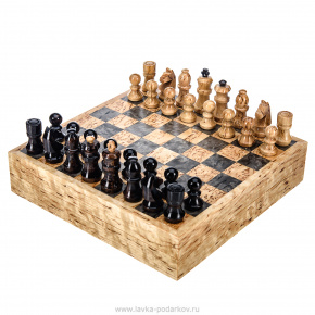 Шахматы деревянные магнитные "Классические", фотография 0. Интернет-магазин ЛАВКА ПОДАРКОВ