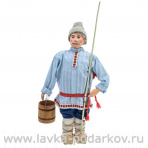 Коллекционная кукла ручной работы "Рыболов"