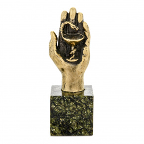 Бронзовая статуэтка "Рука здравоохранения", фотография 0. Интернет-магазин ЛАВКА ПОДАРКОВ