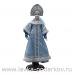 Фарфоровая кукла ручной работы "Снегурочка" 