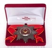 7254-м Фалеристика ЗВЕЗДА ордена Св. Анны граненая с мечами