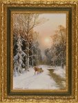 Картина «Мороз»  64х49 см