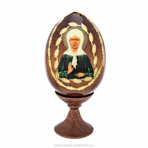 Пасхальное яйцо на подставке "Матрона", фотография 0. Интернет-магазин ЛАВКА ПОДАРКОВ