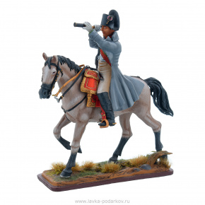 Оловянная миниатюра "Император Наполеон на коне", фотография 0. Интернет-магазин ЛАВКА ПОДАРКОВ