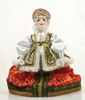 Кукла на чайник "Русский традиционный костюм" , фотография 0. Интернет-магазин ЛАВКА ПОДАРКОВ