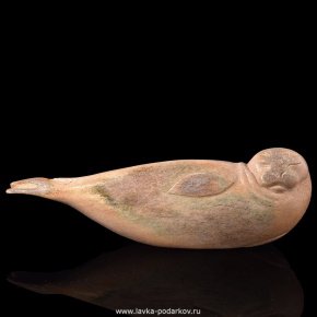 Скульптура из кости кита "Нерпа", фотография 0. Интернет-магазин ЛАВКА ПОДАРКОВ