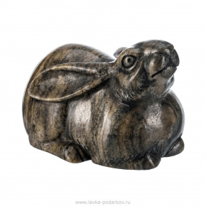 Скульптура из натурального камня "Кролик". Кальцит, фотография 0. Интернет-магазин ЛАВКА ПОДАРКОВ