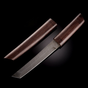 Нож сувенирный "Танто" (дамаск), фотография 0. Интернет-магазин ЛАВКА ПОДАРКОВ
