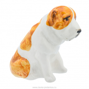 Фарфоровая статуэтка "Собака Барбуль", фотография 0. Интернет-магазин ЛАВКА ПОДАРКОВ