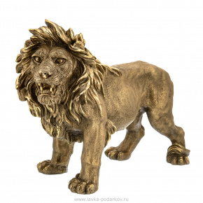 Скульптура интерьерная "Лев", фотография 0. Интернет-магазин ЛАВКА ПОДАРКОВ