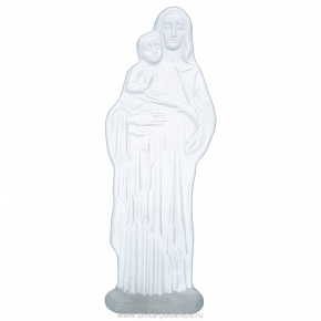 Стеклянная скульптура "Матерь Божья", фотография 0. Интернет-магазин ЛАВКА ПОДАРКОВ