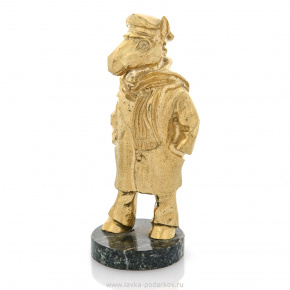 Бронзовая статуэтка "Конь в пальто", фотография 0. Интернет-магазин ЛАВКА ПОДАРКОВ