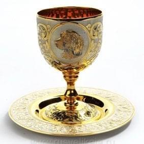 15396/3 персоны /фляга Златоуст Набор "ОХОТА" в П/У