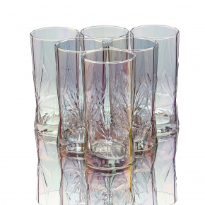 Набор стаканов для воды 450 мл "Лиловая дымка. Алмазная грань", фотография 0. Интернет-магазин ЛАВКА ПОДАРКОВ