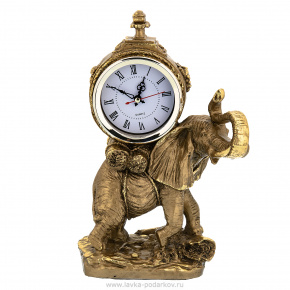 Настольные часы "Слон", фотография 0. Интернет-магазин ЛАВКА ПОДАРКОВ