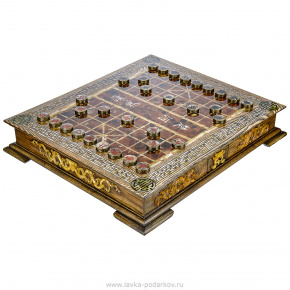 Китайские янтарные шахматы "Сянци", фотография 0. Интернет-магазин ЛАВКА ПОДАРКОВ