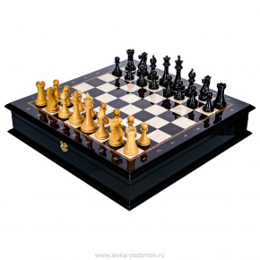 Подарочные шахматы с конкурсными фигурами ручной работы 48х48 см, фотография 0. Интернет-магазин ЛАВКА ПОДАРКОВ