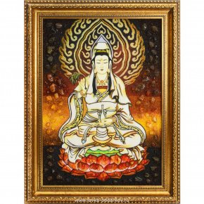 Янтарная картина «Будда» , фотография 0. Интернет-магазин ЛАВКА ПОДАРКОВ
