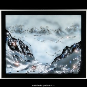 Картина "Лучше гор могут быть только горы" Swarovski, фотография 0. Интернет-магазин ЛАВКА ПОДАРКОВ