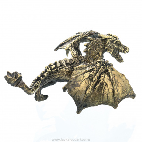 Бронзовая скульптура "Дракон", фотография 0. Интернет-магазин ЛАВКА ПОДАРКОВ