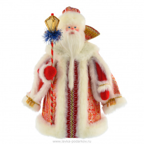 Фарфоровая кукла ручной работы "Дед Мороз. Сказочный персонаж", фотография 0. Интернет-магазин ЛАВКА ПОДАРКОВ