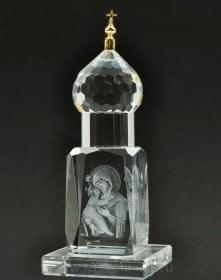 -15*6 Лазерная графика Церковь (БОЖЬЯ МАТЕРЬ ВЛАДИМИРСКАЯ)