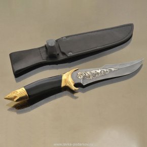 Нож "Акула" Златоуст, фотография 0. Интернет-магазин ЛАВКА ПОДАРКОВ