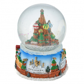 Сувенир снежный шар "Москва", фотография 0. Интернет-магазин ЛАВКА ПОДАРКОВ