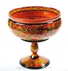 0011276/18*17см Хохлома Фруктовница 18*17см