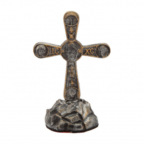 Христианская оловянная миниатюра "Крест", фотография 0. Интернет-магазин ЛАВКА ПОДАРКОВ