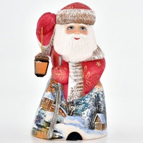 Скульптура из дерева "Дед Мороз", фотография 0. Интернет-магазин ЛАВКА ПОДАРКОВ