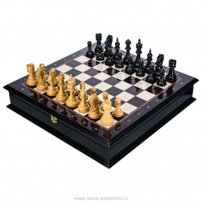 Подарочные шахматы с фигурами ручной работы 48х48 см, фотография 0. Интернет-магазин ЛАВКА ПОДАРКОВ