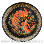Тарелка декоративная с художественной росписью "Жар-птица"