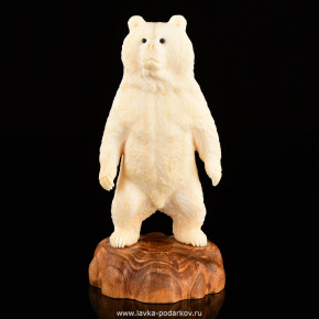 Скульптура "Кодьяк" (клык моржа), фотография 0. Интернет-магазин ЛАВКА ПОДАРКОВ