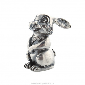 Бронзовая статуэтка "Кролик", фотография 0. Интернет-магазин ЛАВКА ПОДАРКОВ
