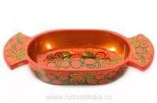 11950/35*18см  Хохлома СУХАРНИЦА 