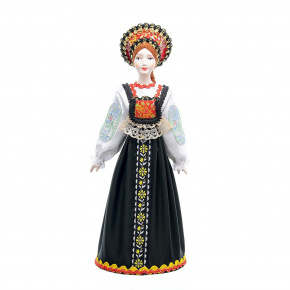 Кукла в традиционном девичьем костюме. Конец XIX - начало XX века, фотография 0. Интернет-магазин ЛАВКА ПОДАРКОВ