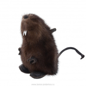 Игрушка из натурального меха "Крыса" в ассортименте, фотография 0. Интернет-магазин ЛАВКА ПОДАРКОВ