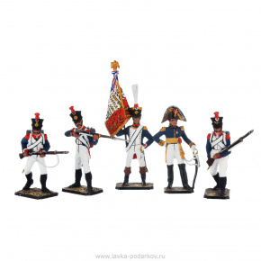 Оловянная миниатюра набор солдатиков "Гренадеры линейной пехоты 1812 г", фотография 0. Интернет-магазин ЛАВКА ПОДАРКОВ