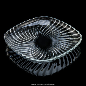 Стеклянная тарелка "SANTA", фотография 0. Интернет-магазин ЛАВКА ПОДАРКОВ