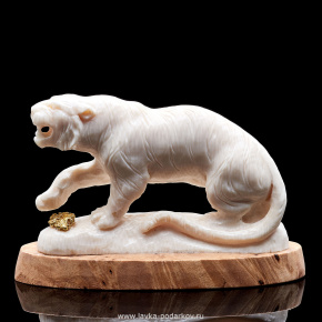Скульптура из бивня мамонта "Тигр", фотография 0. Интернет-магазин ЛАВКА ПОДАРКОВ