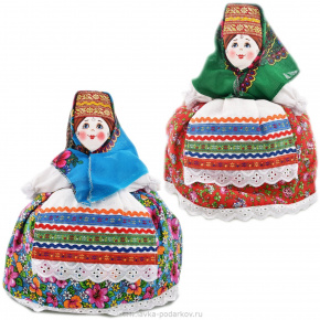 Кукла - грелка на чайник "Семёновна" (в ассортименте), фотография 0. Интернет-магазин ЛАВКА ПОДАРКОВ