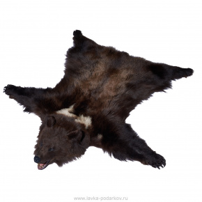 Ковер из шкуры бурого медведя, фотография 0. Интернет-магазин ЛАВКА ПОДАРКОВ