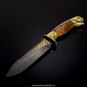 Нож подарочный "Пума" Златоуст, фотография 0. Интернет-магазин ЛАВКА ПОДАРКОВ