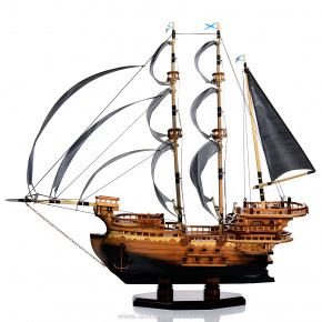 Модель корабля "Черные паруса", фотография 0. Интернет-магазин ЛАВКА ПОДАРКОВ